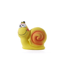 Juguete para perros látex snail sonido mascota látex juguete